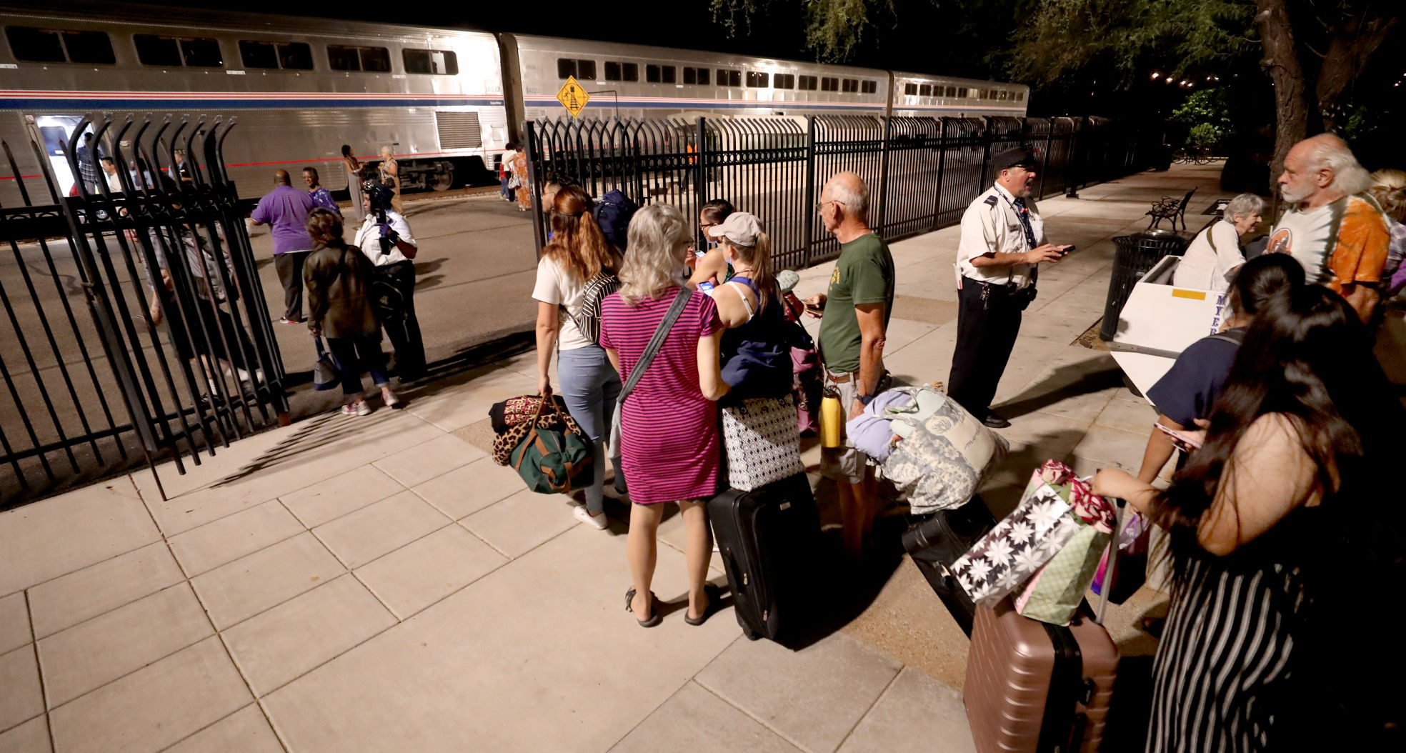 Historic train depot in Tucson